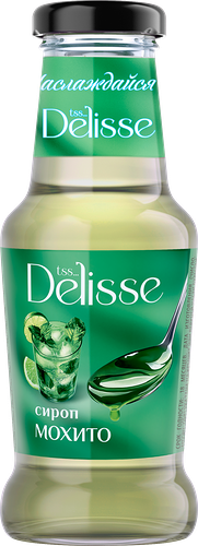 Сироп десертный Delisse Мохито лимон и мята 250 мл