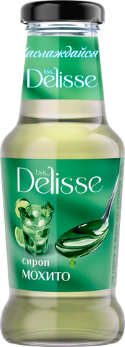 

Сироп десертный Delisse Мохито лимон и мята 250 мл