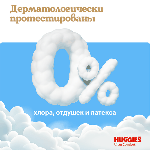 

Подгузники-трусики для девочек Huggies Ultra Comfort 5 (12-17кг) 42 шт.