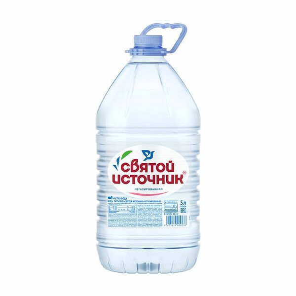 Вода питьевая, Святой Источник, негазированная, 5 л