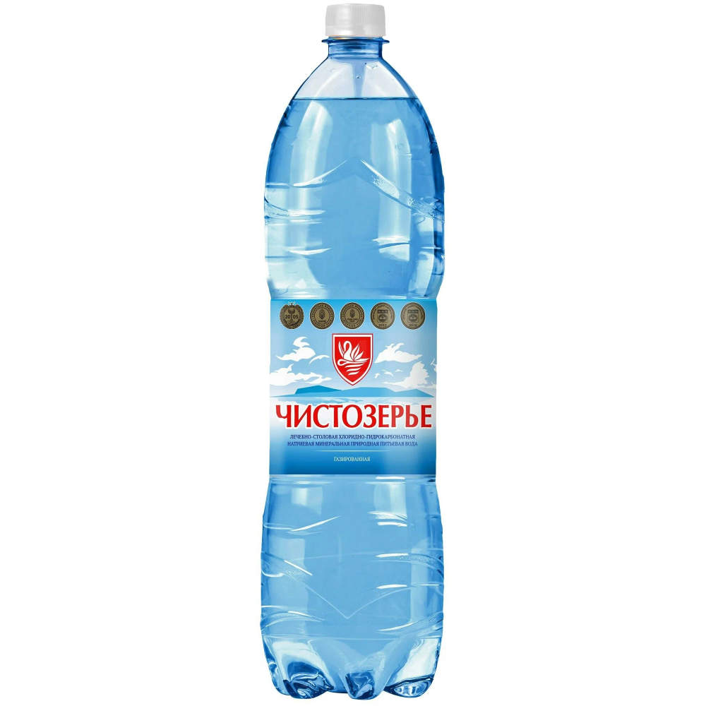 

Вода минеральная Чистозерье лечебно-столовая газированная 1.5 л