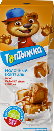 

Коктейль молочный Топтыжка Карамельная ириска 3.2%, без змж, 200 г