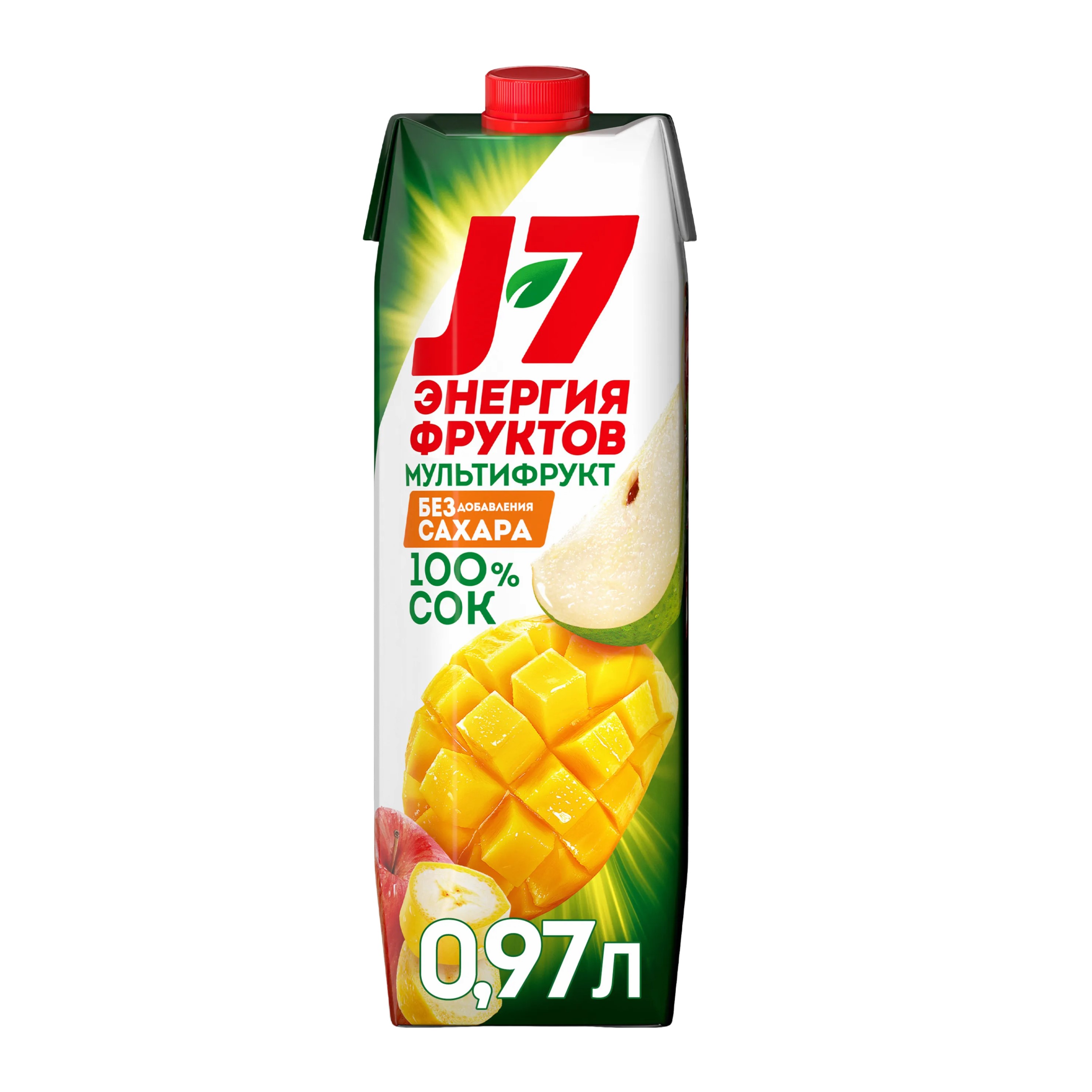 

Сок J7 Мультифрукт с мякотью 0.97 л