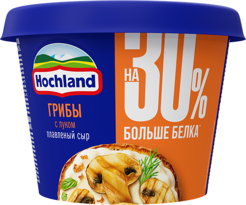 

Сыр плавленый Hochland Грибы с луком 40% 230 г