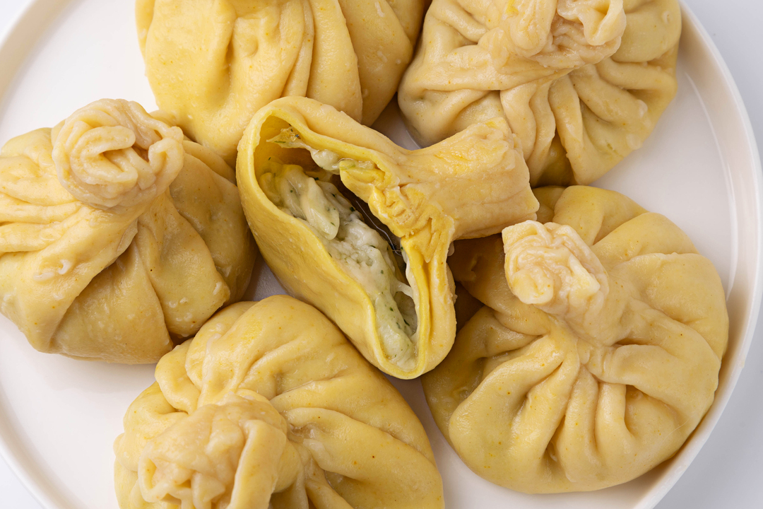 

Хинкали ВкусВилл с сыром сулугуни и кинзой 480 г