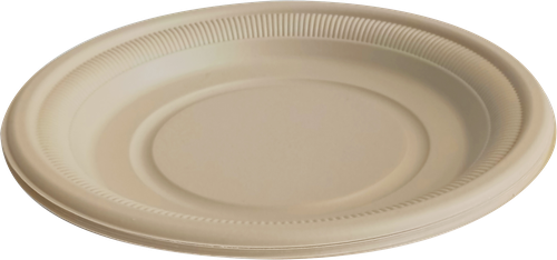 

Тарелка биоразлагаемая из кукурузного крахмала 23 см 6 шт.