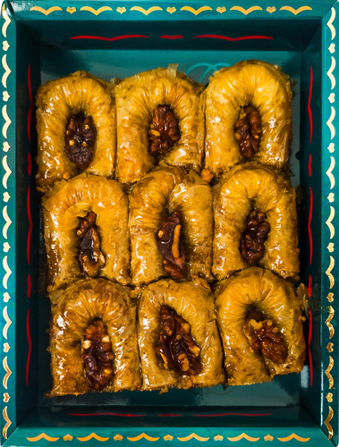 

Пахлава Pashaoglu Бюль-Бюль Ювасы с грецким орехом гнездо 500 г