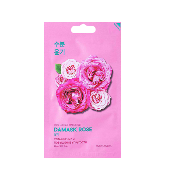 

Маска для лица Holika Holika Damask Rose тканевая 23 мл