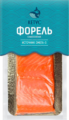 

Форель Кетус радужная слабосоленая филе-кусок 130 г