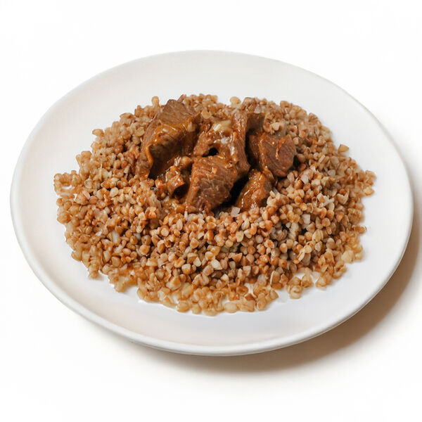 Мясо томленое с гречневой кашей Баба Люся 250 г