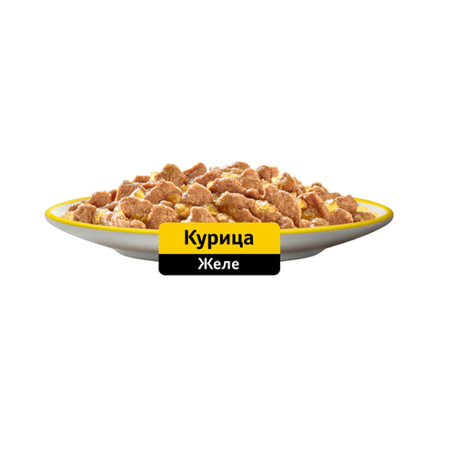 

Влажный корм для кошек Whiskas Желе с курицей 75 г