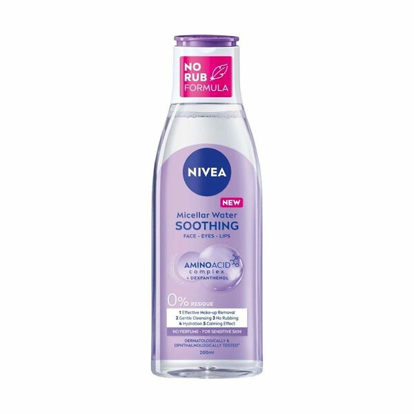 Мицеллярная вода Nivea MicellAir Дыхание кожи для чувствительной кожи 200 мл