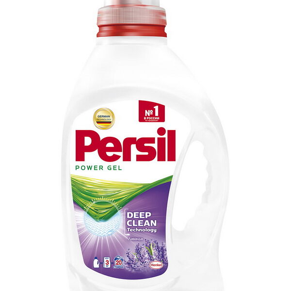 СМС жидкое Persil гель лаванда универсал концентрир 1300 мл