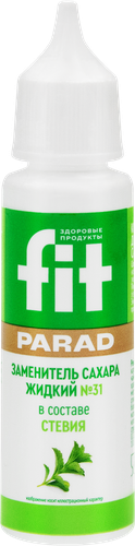 

Сахарозаменитель Fit Parad Стевия жидкий №31 30 мл