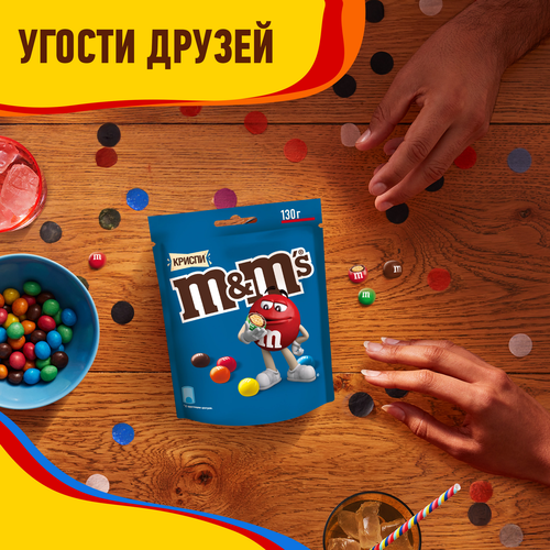 

Драже M&MS Криспи хрустящие шарики 130 г