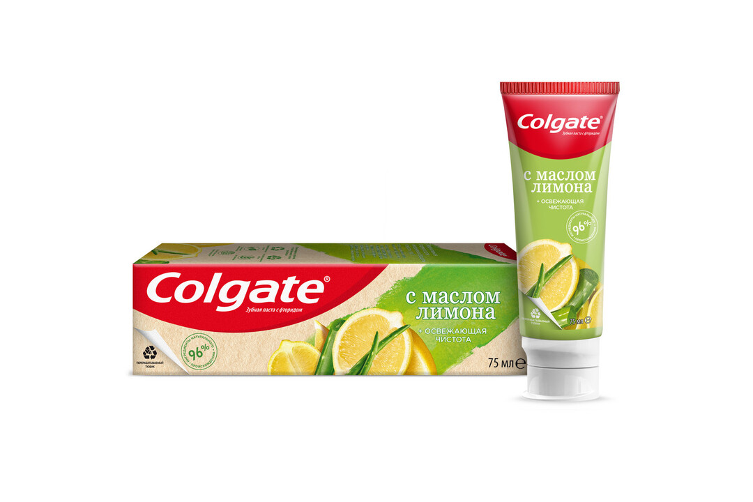 

Зубная паста Colgate Naturals Освежающая чистота с маслом лимона 75 мл