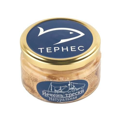 Печень трески Тернес натуральная 200 г