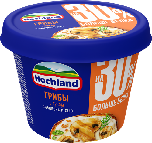 

Сыр плавленый Hochland Грибы с луком 40% 230 г