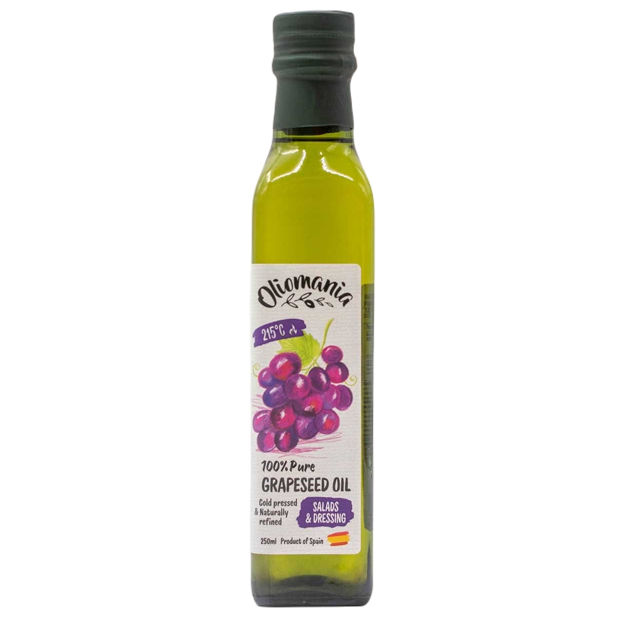 

Масло виноградное Oliomania 100% Pur Grapе Oil рафинированное 250 мл