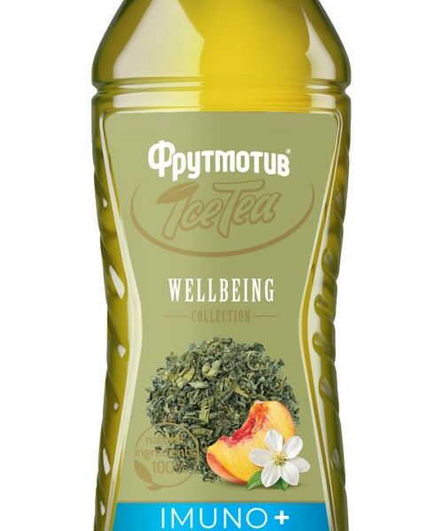 Чай Зеленый Фрутмотив Wellbeing персик и жасмин 500 мл