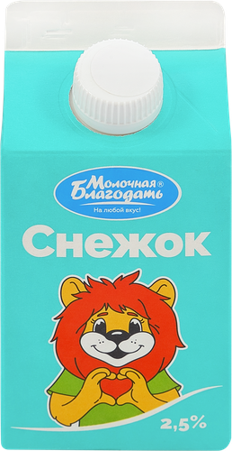 

Снежок Молочная благодать 2.5% 500 г