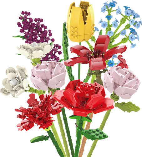 Игрушка 1Toy Blockformers Цветы пустыни в ассортименте 24 вида, Арт. Т23228