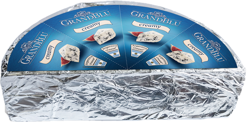

Сыр мягкий GrandBlu Milkana Creamy с голубой плесенью, вес