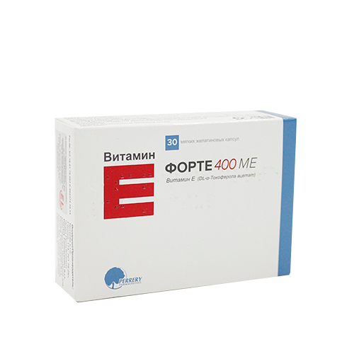 Е-форте 400МЕ № 30 капс