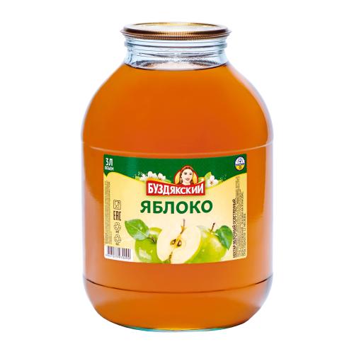 

Нектар Буздякский Яблочный осветленный 3 л