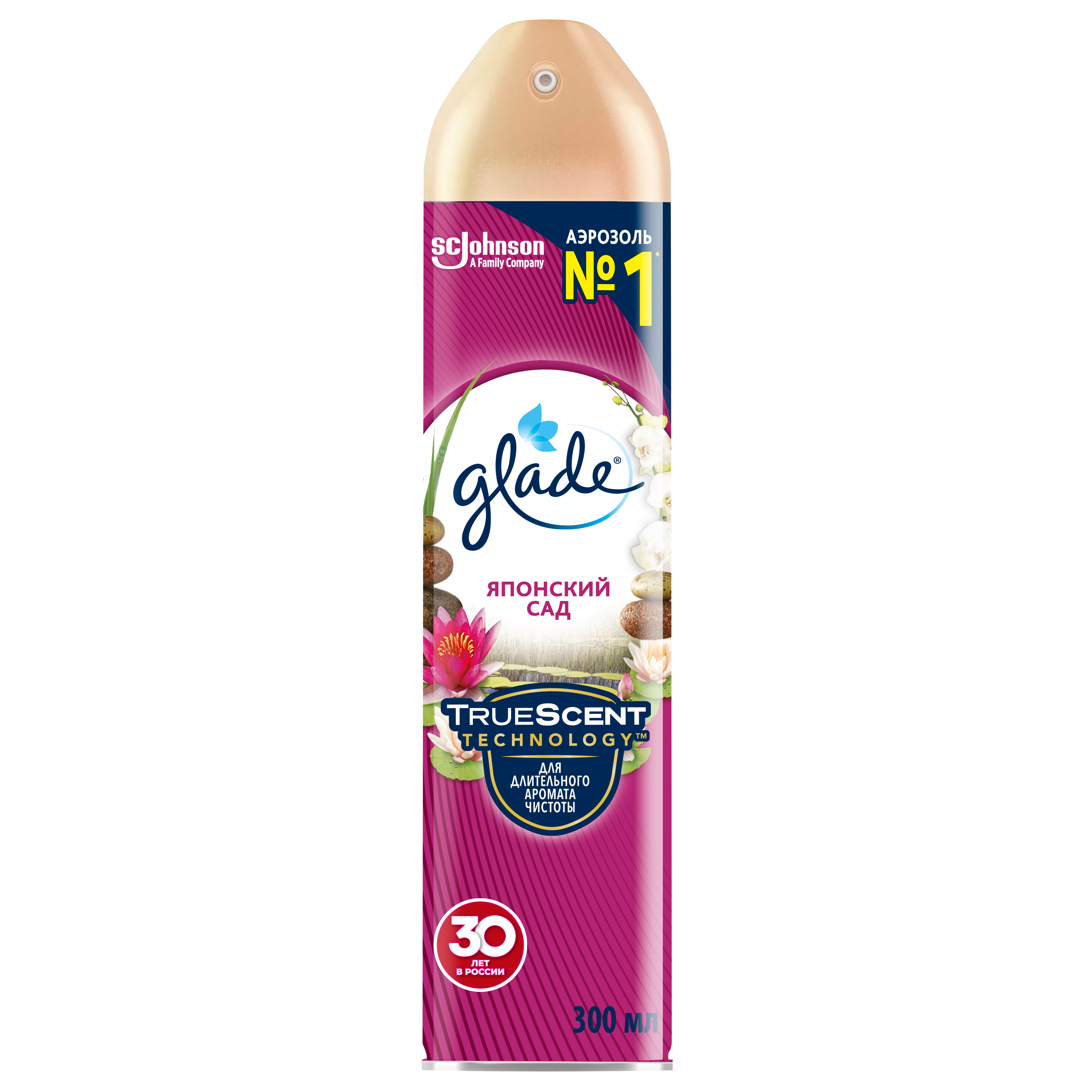 

Освежитель воздуха Glade Японский Сад 300 мл