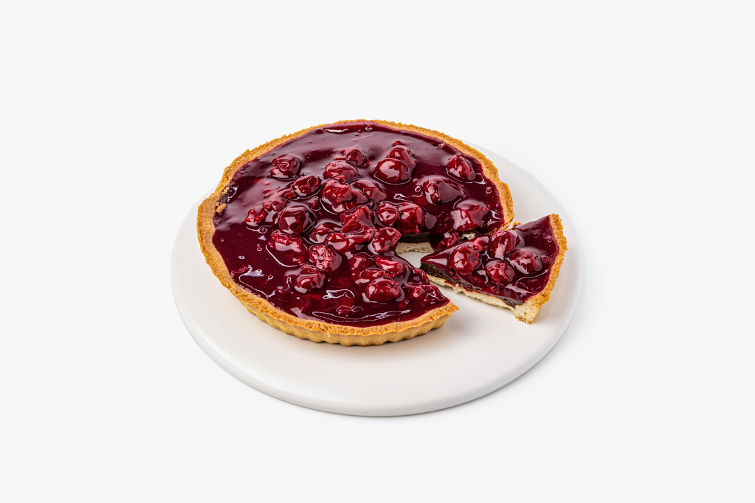 

Тарт ВкусВилл Вишневый пирог с шоколадным кремом 500 г