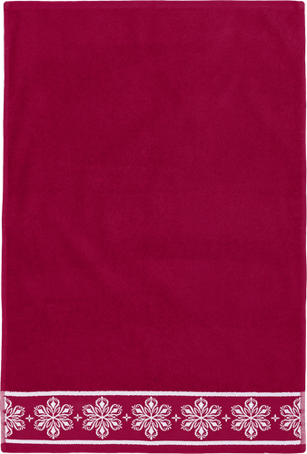 

Полотенце махровое Homeclub Christmas Traditions красное 70 х 120 см