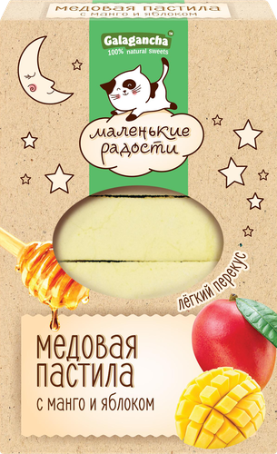 

Пастила Маленькие радости с манго, яблоком и мёдом 95 г
