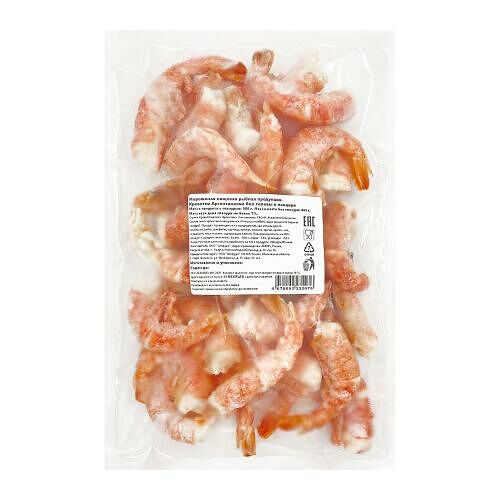 Креветки Аргентинские Шифудо свежемороженые без головы в панцире 500 г
