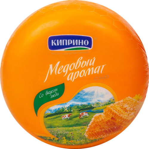 

Сыр Киприно Медовый аромат 50% вес