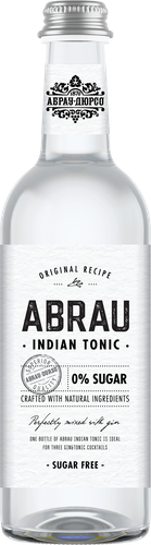 

Напиток Абрау-Дюрсо Indian Tonic Zero безалкогольный газированный 0.375 л