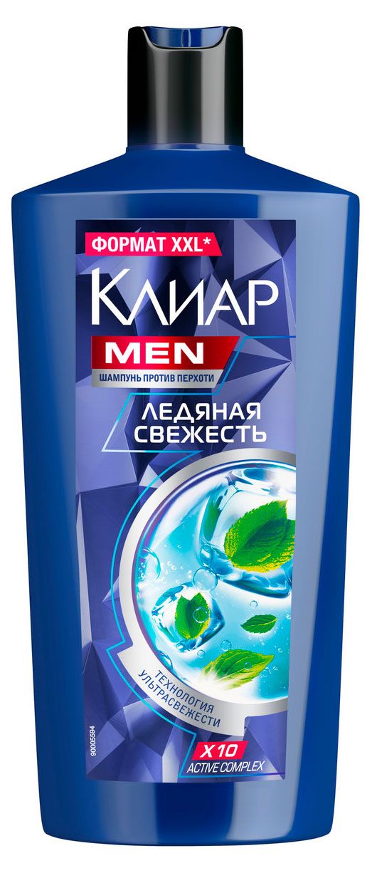 

Шампунь мужской Clear Men Ледяная свежесть 650 мл