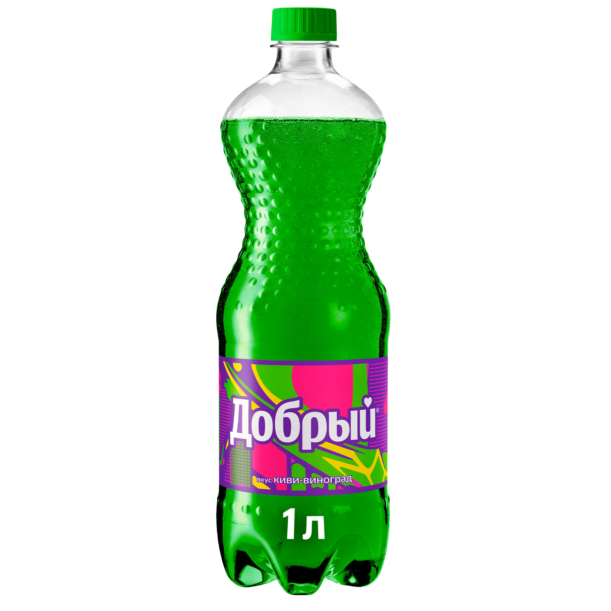 

Напиток Добрый Киви-виноград газированный 1 л