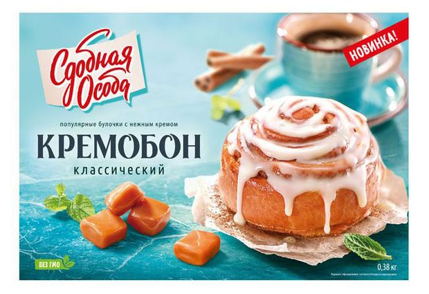 

Пирог Сдобная особа Кремобон классический 380 г