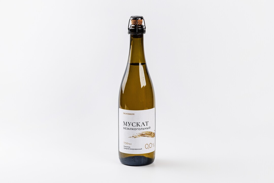 

Напиток среднегазированный Мускат б/а 750 мл