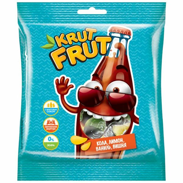 Мармелад Krut Frut Веселая бутылочка 70 г