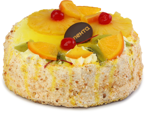 

Торт Лента Fresh бисквитно-фруктовый Солнечная долина 850 г