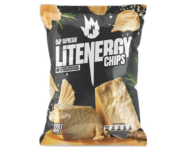 

Чипсы картофельные Lit Energy Пармезан 120 г