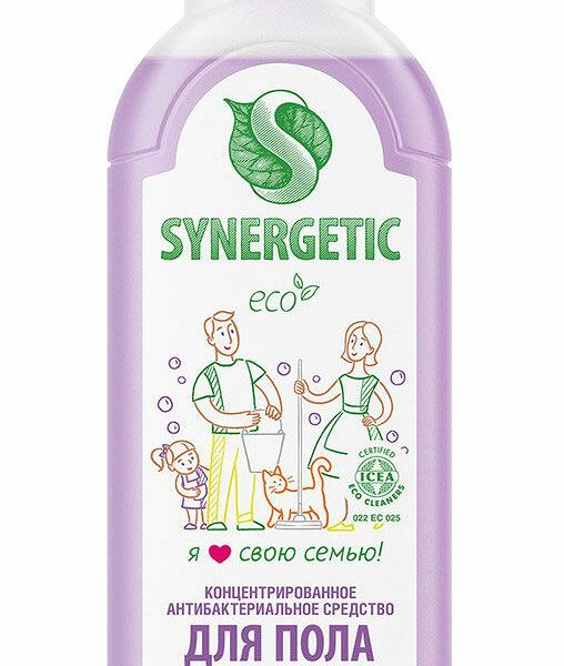 Средство для мытья полов Synergetic Горная лаванда 0.75 л