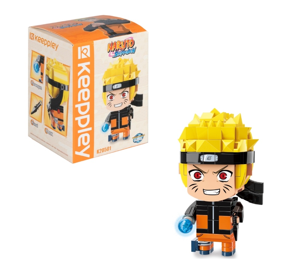 

Конструктор Naruto Наруто Узумаки 10х5.5х5см 3+, Китай