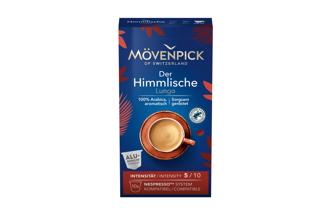 

Кофе в капсулах Movenpick Der Himmlische Lungo 10 капсул 57 г
