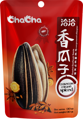 

Семечки полосатые со вкусом специй ChaCha 130 г