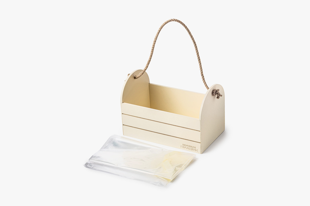 

Бокс ящик малый подарочный ванильный