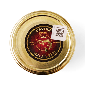 

Икра кеты Валдай 190 г