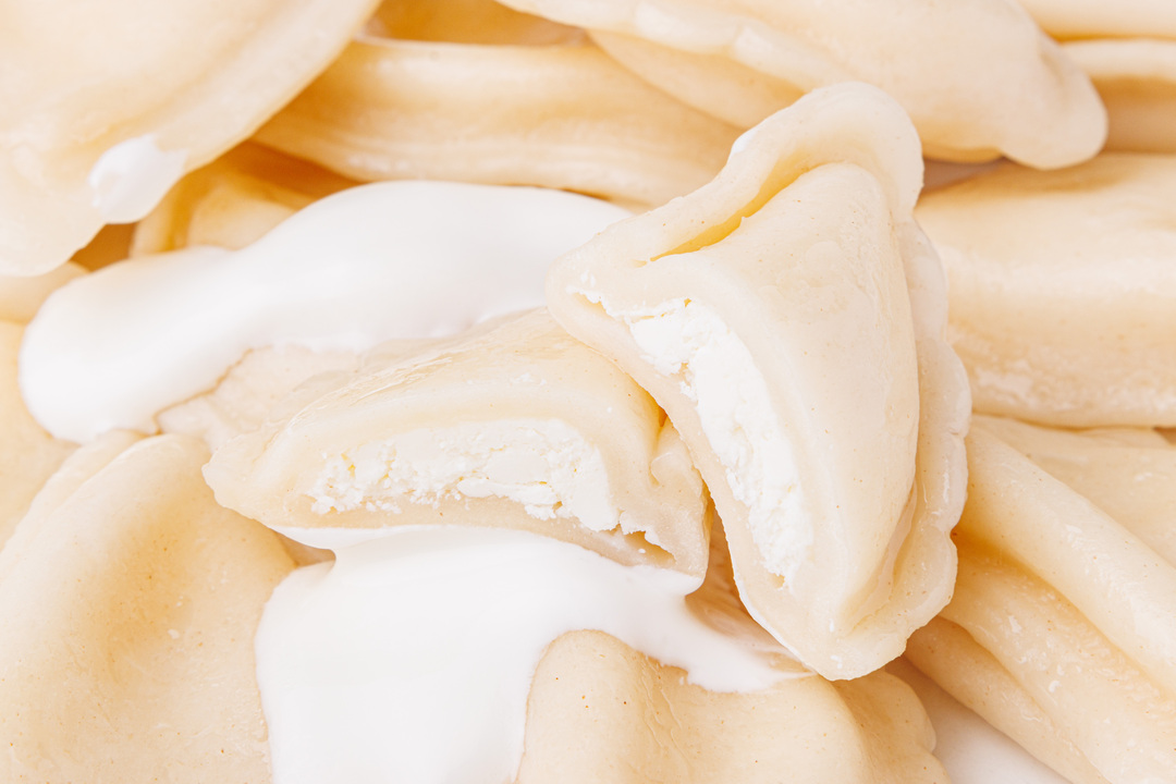 

Вареники ВкусВилл с творогом и сметаной 200 г